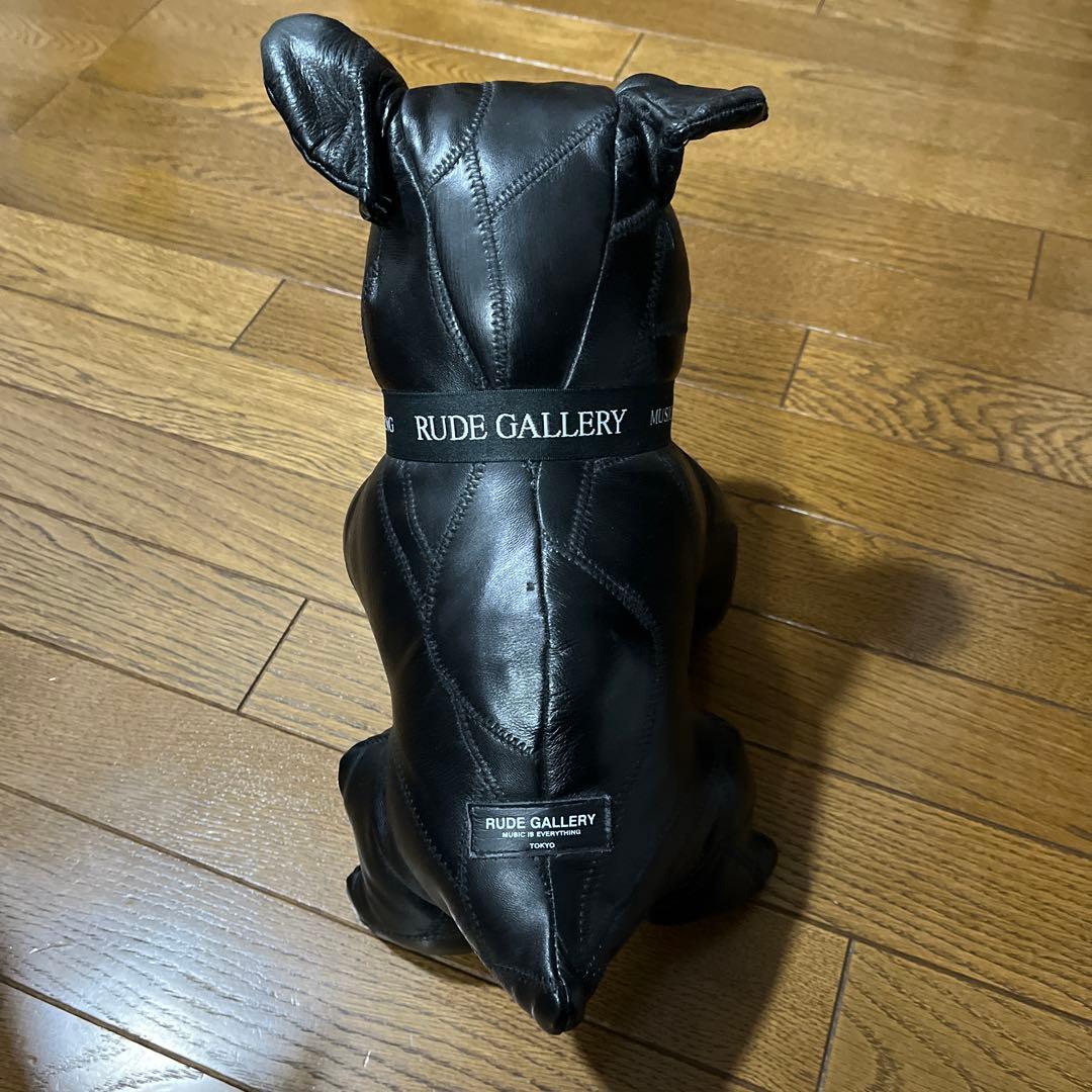 RUDE GALLERY レザー ドッグ ぬいぐるみ