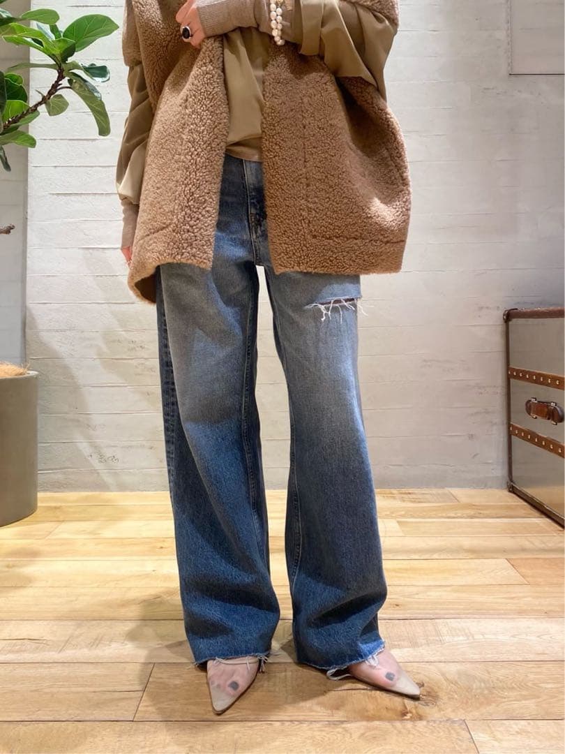 9595【 表千家流堀内家12代家元 堀内宗完(兼中斎)「志野 R199 茶碗