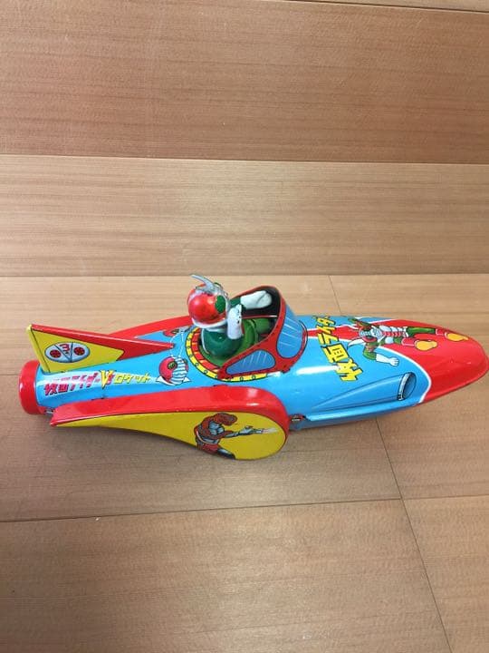 仮面ライダーブリキ❣️希少ロケット　❗️ブリキ玩具希少当時物❗️