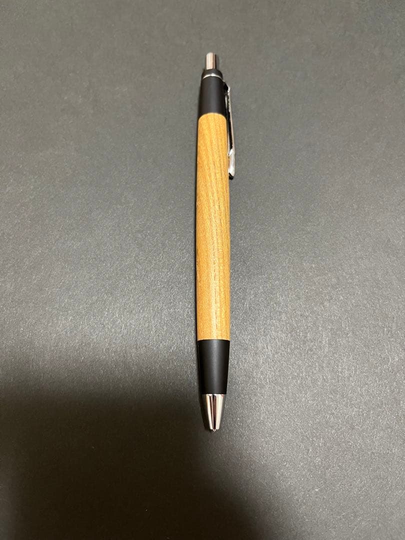 野原工芸 新型 旧クリップ シャープペン けやき 欅 ゴールド 【公式