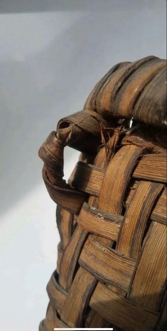 鉈籠掛花入 花器 懸花入 山葡萄 蔓 山鉈 鞘 用の