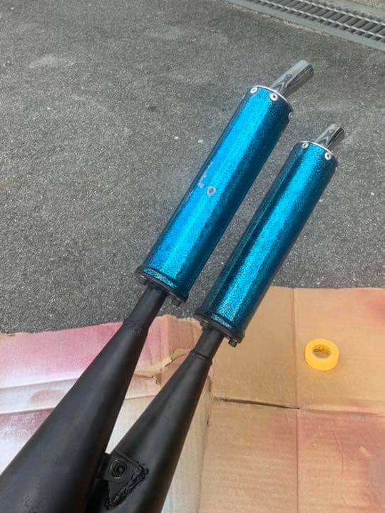 公式 ライブディオ ZX チャンバー 2本出し 希少 dio にいちゃん ライブ