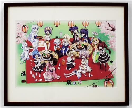 邪神ちゃんドロップキック 複製原画8周年記念イラスト