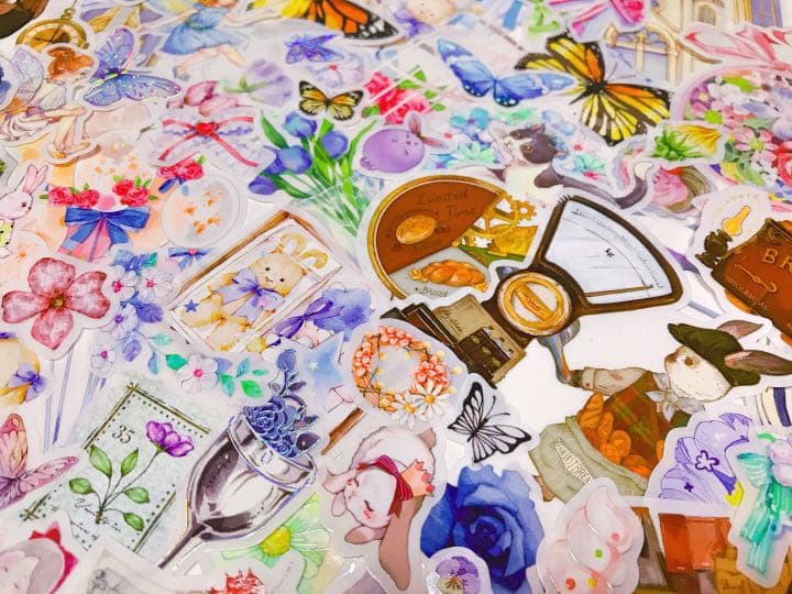 可愛いい❤️❤️フレークシール( ⸝⸝•ᴗ•⸝⸝ )お洒落な装飾