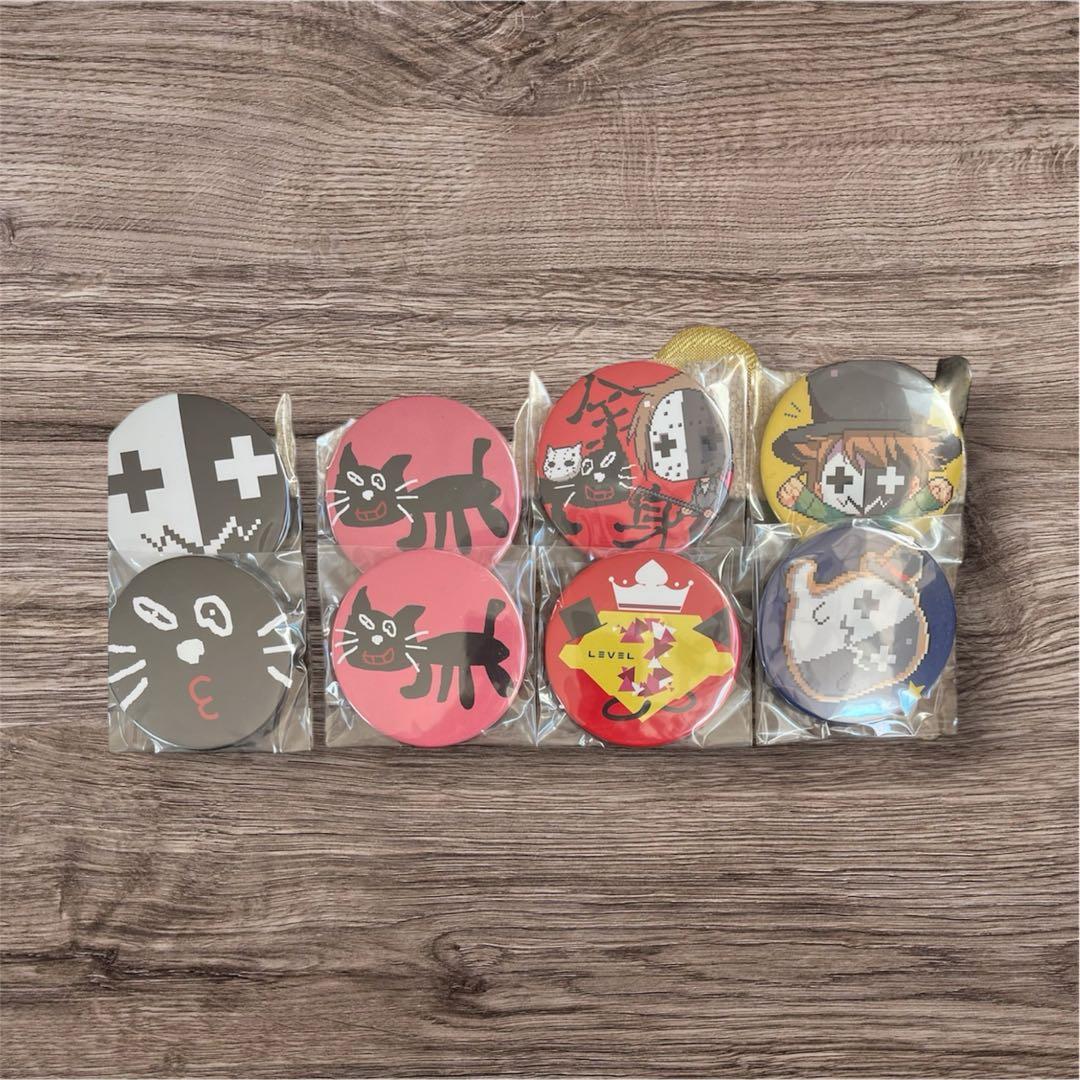 LEVEL展 クロネコ +目 限定 グッズセット 缶バッジ アクキー まとめ