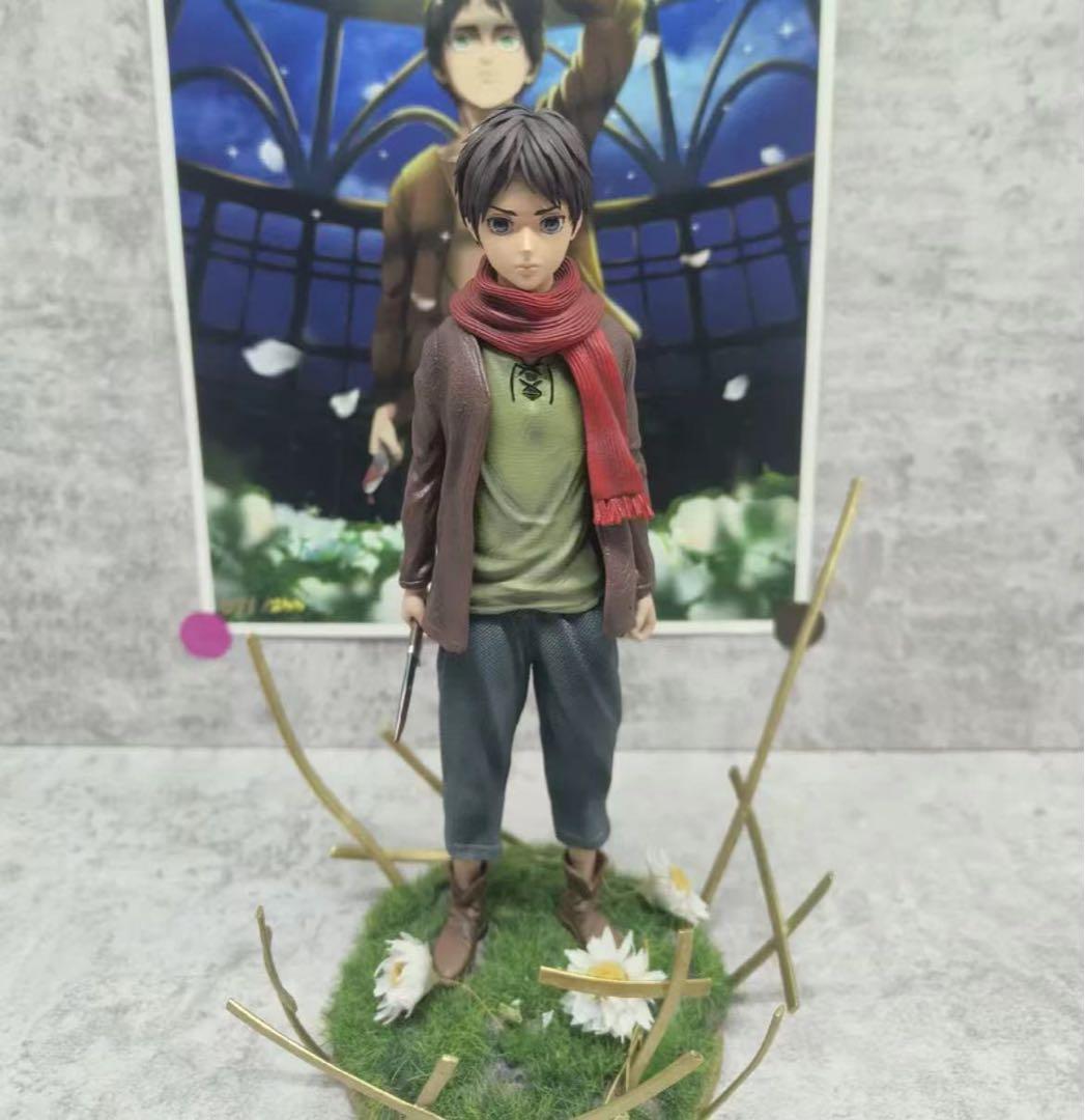 進撃の巨人 エレン・イェーガー ガレージキット ガレキ スタチュー⑦