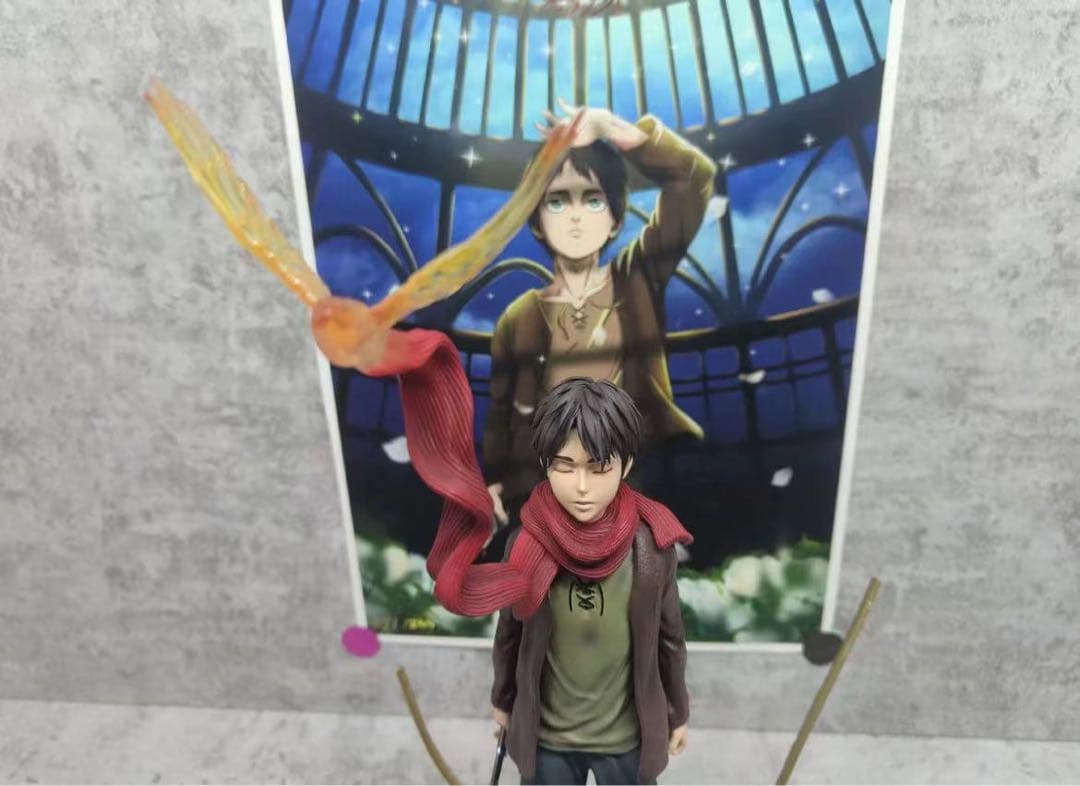 進撃の巨人 エレン・イェーガー ガレージキット ガレキ スタチュー⑦