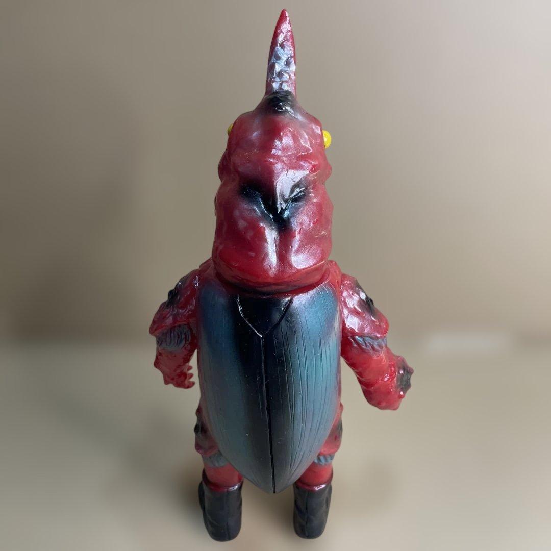 ヤモマーク ヤモマークの大怪獣シリーズ ザリキング レッド ソフビ