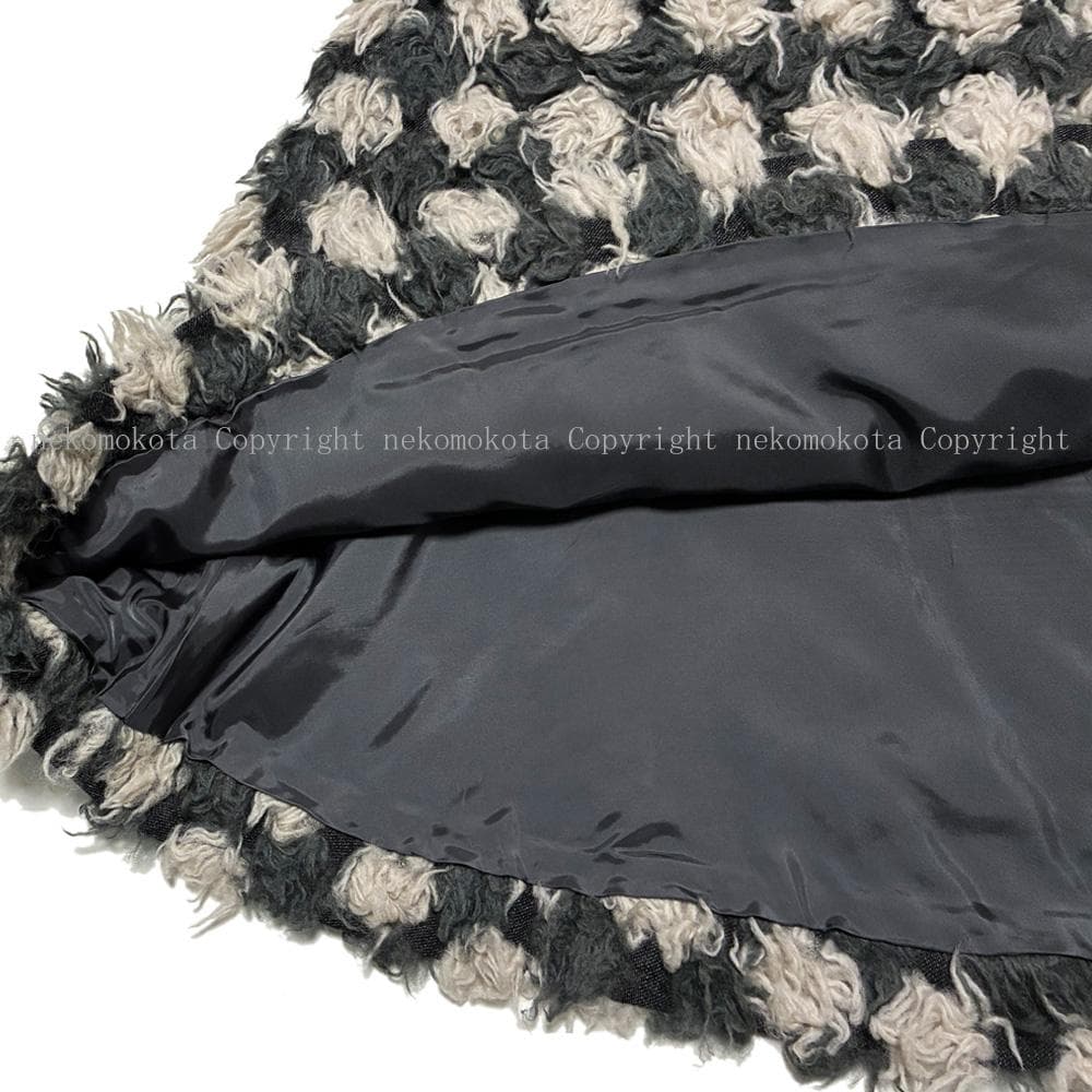 希少 ミナペルホネン pot-au-feu ポトフ ウール スカート 38