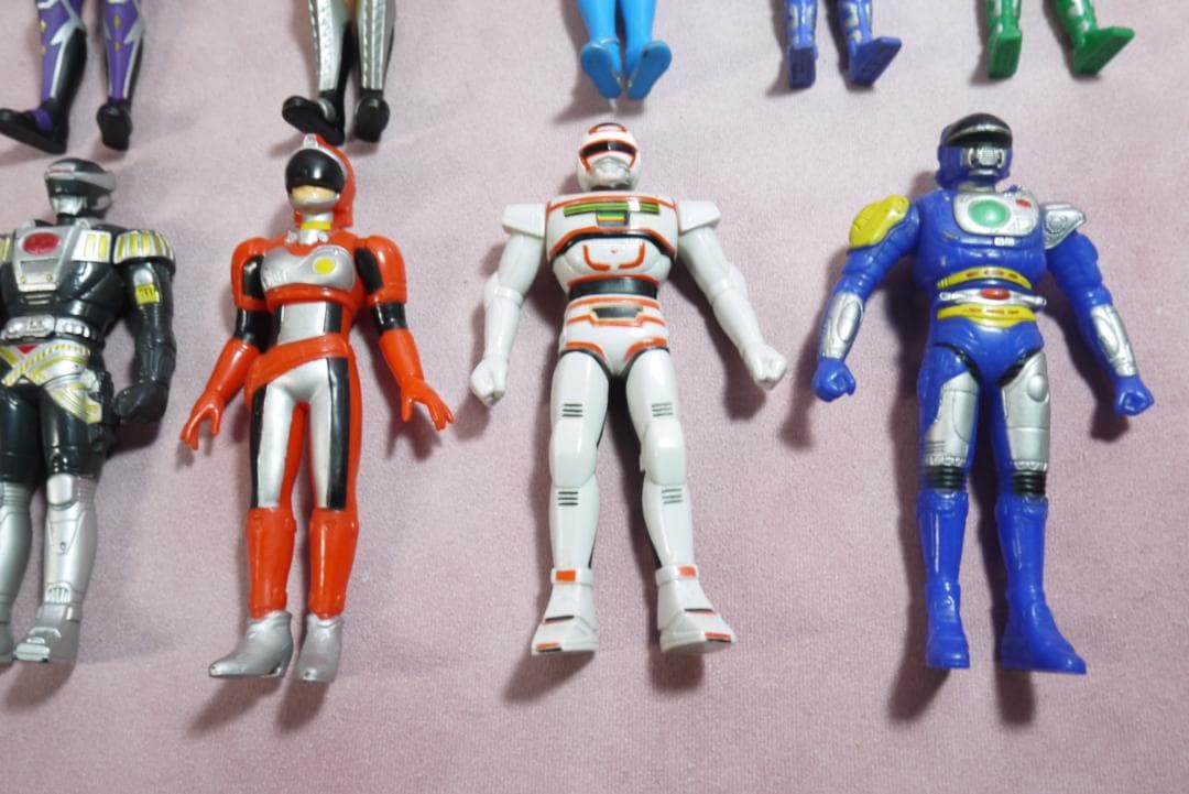 超星神グランセイザー　セイザーX ジャスティライザー　ソフビ　15体セット