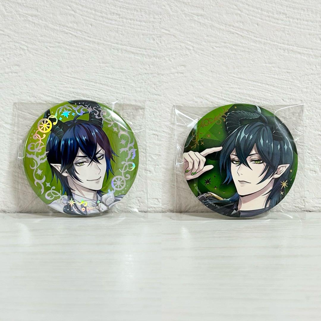 ツイステ マレウス プラチナジャケット オーロラ箔缶バッジ - メルカリ