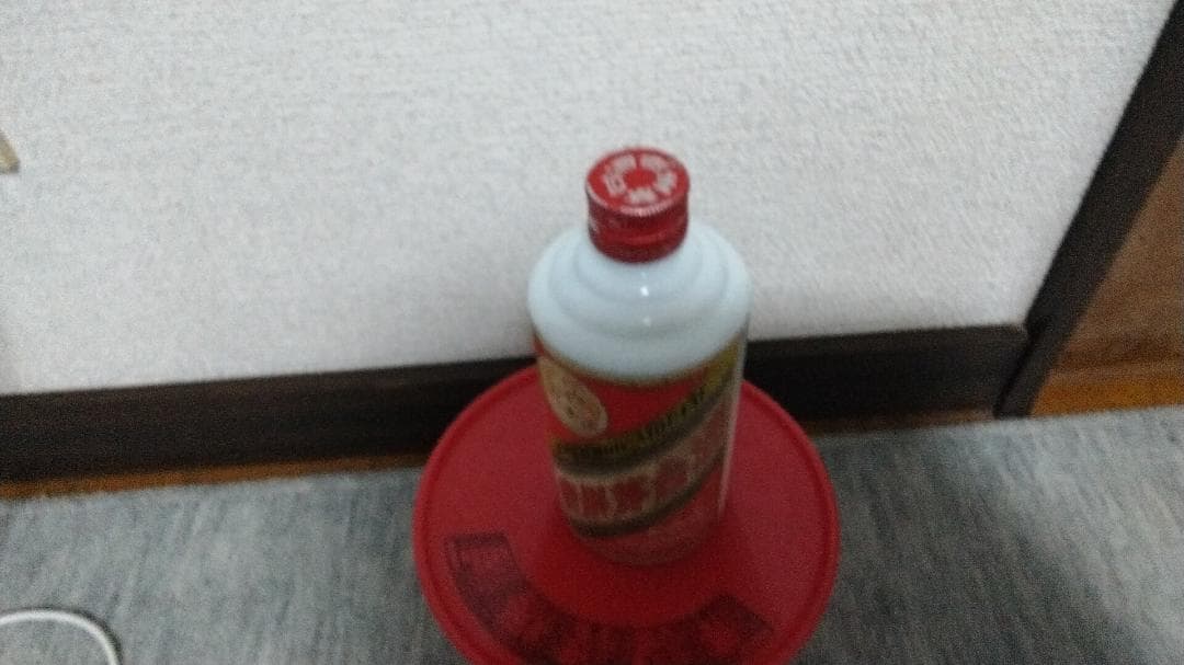 茅台酒 375ml 53% 総重量635g程 90年代？ 天女ラベル 訳あり