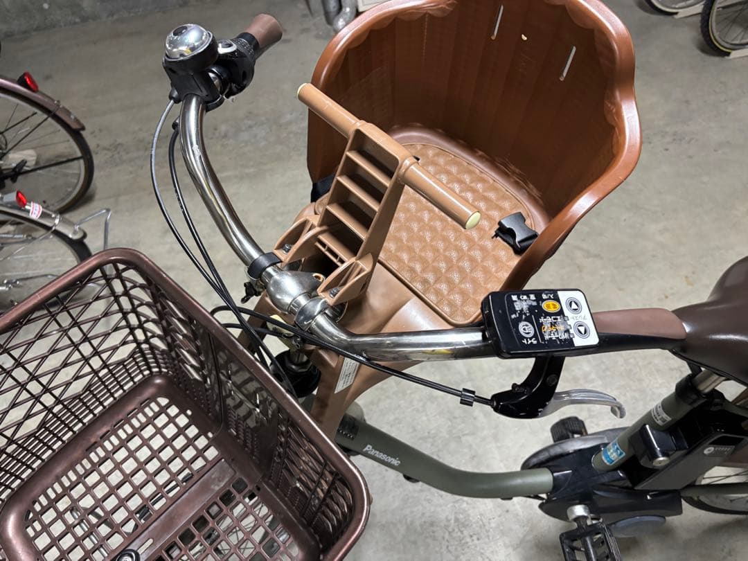 川崎駅まで引き取り限定 電動アシスト自転車 チャイルドシート付き