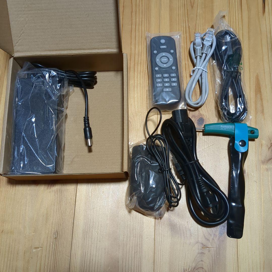 新品・未使用品』oossxx マサミツ 防犯カメラ 4台 ＋増設用カメラ1台