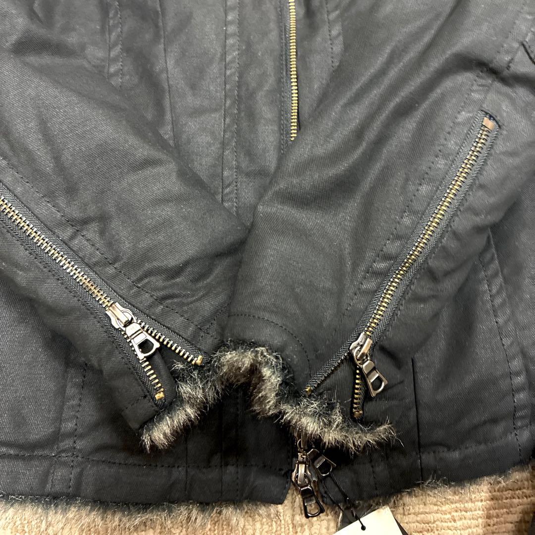 未使用 SCHLUSSEL ファージャケット ギミック 中綿 アーカイブ Y2K