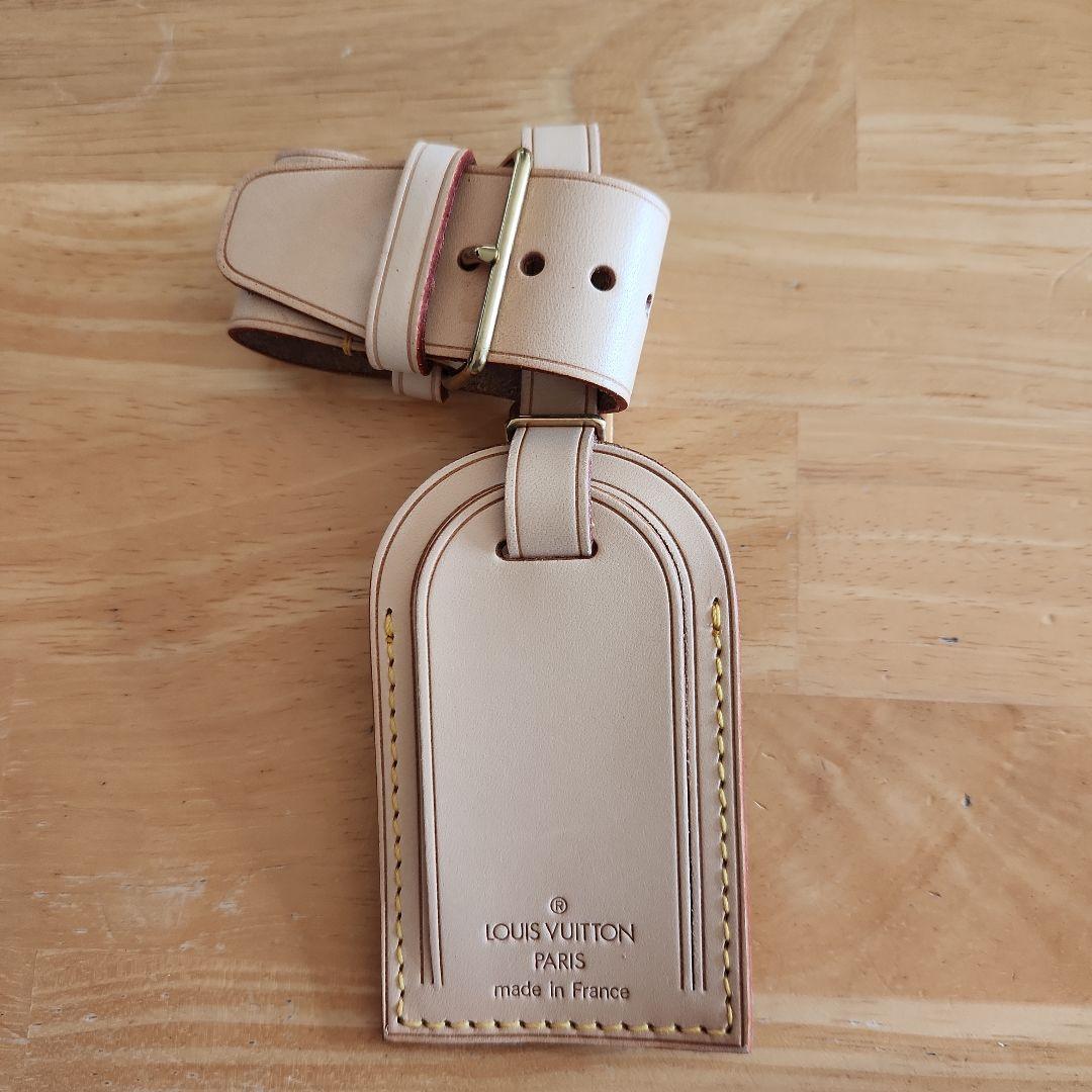 ルイヴィトン ネームタグ ラゲッジ バッグチャーム キーホルダー