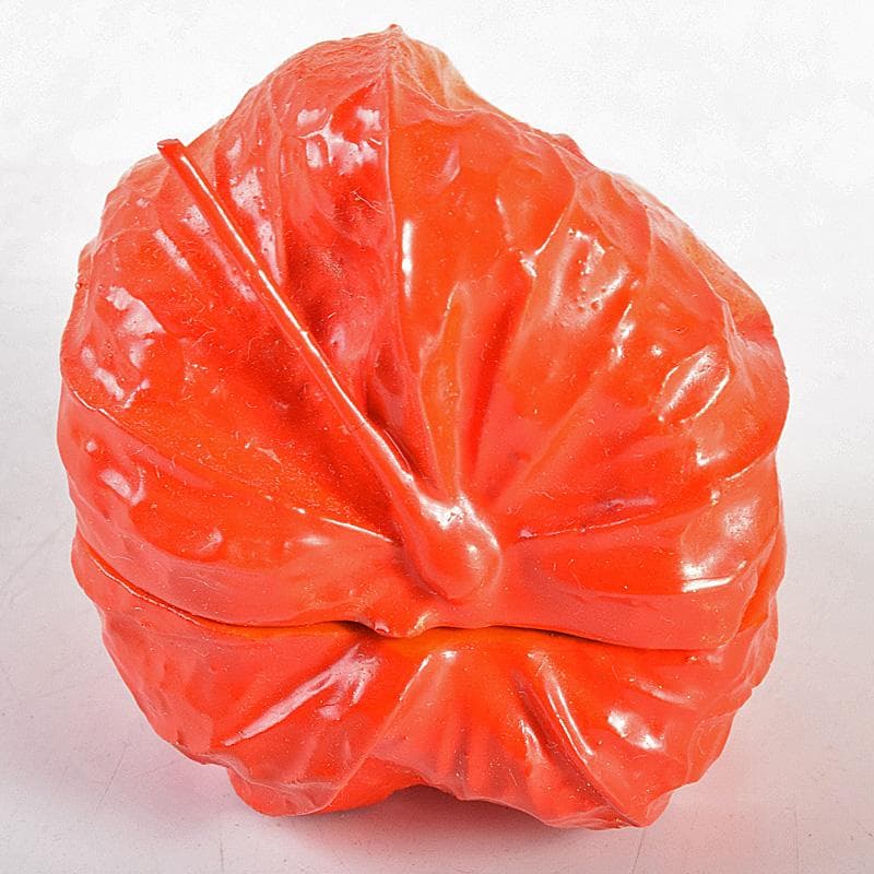 茶道具　加賀塗師　畦地喜山作　乾漆　酸漿香合　共箱　M　R5030