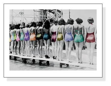 額装品/Coney Island/アノニマウス/アート/ポスター/インテリア