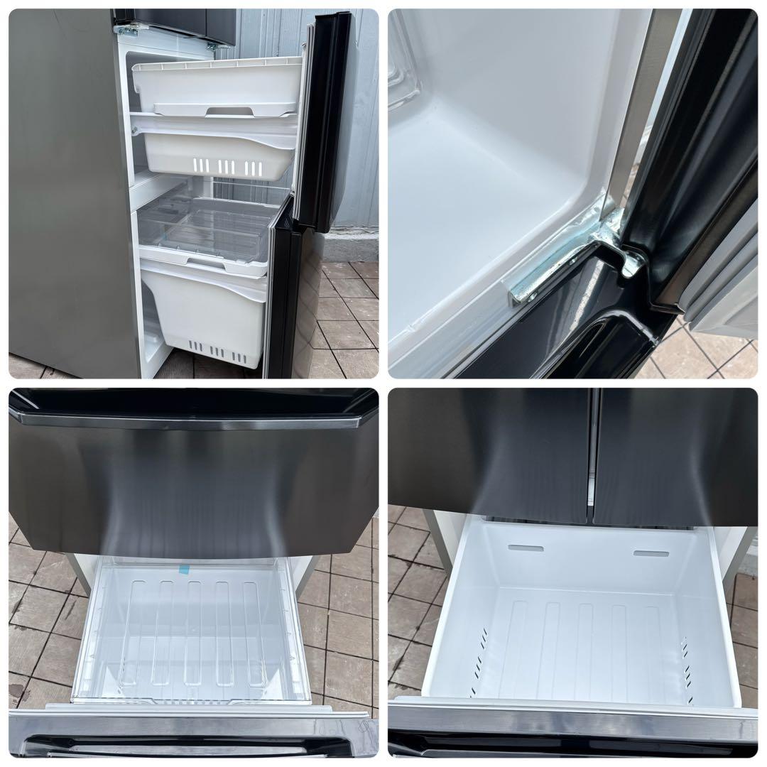 美品 アイリスオーヤマ 2022年製 冷蔵庫 320L 自動霜取 静音設計