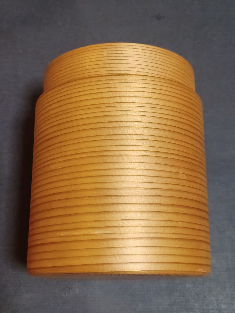 柴田慶信商店 お曲げわっぱ 茶筒