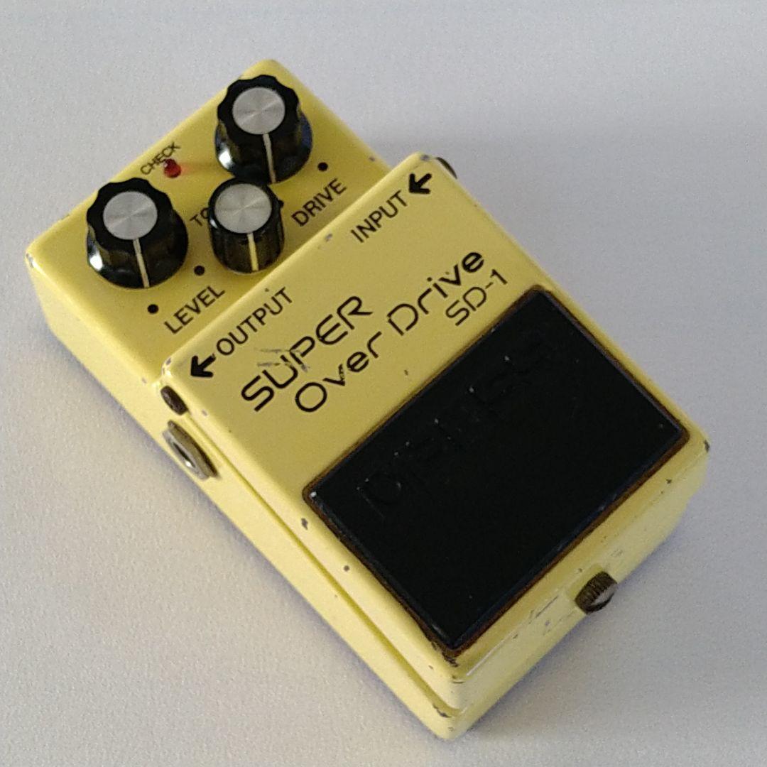 81年製 BOSS SD−1超激レア 最初期シリアル0300個体 日本製 A基盤
