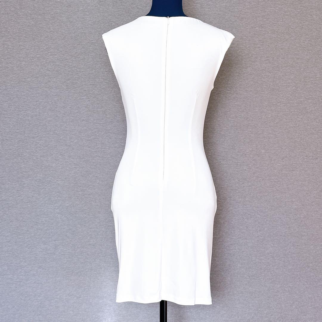 ☘️無料匿名配送 花柄 ワッフル素材 タイトワンピ 海外デザイン キャバドレス