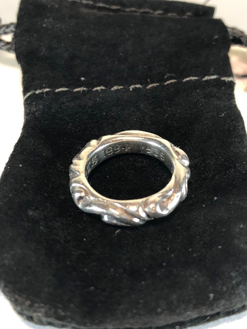 クロムハーツスクロールバンドリング【日本サイズ5号】