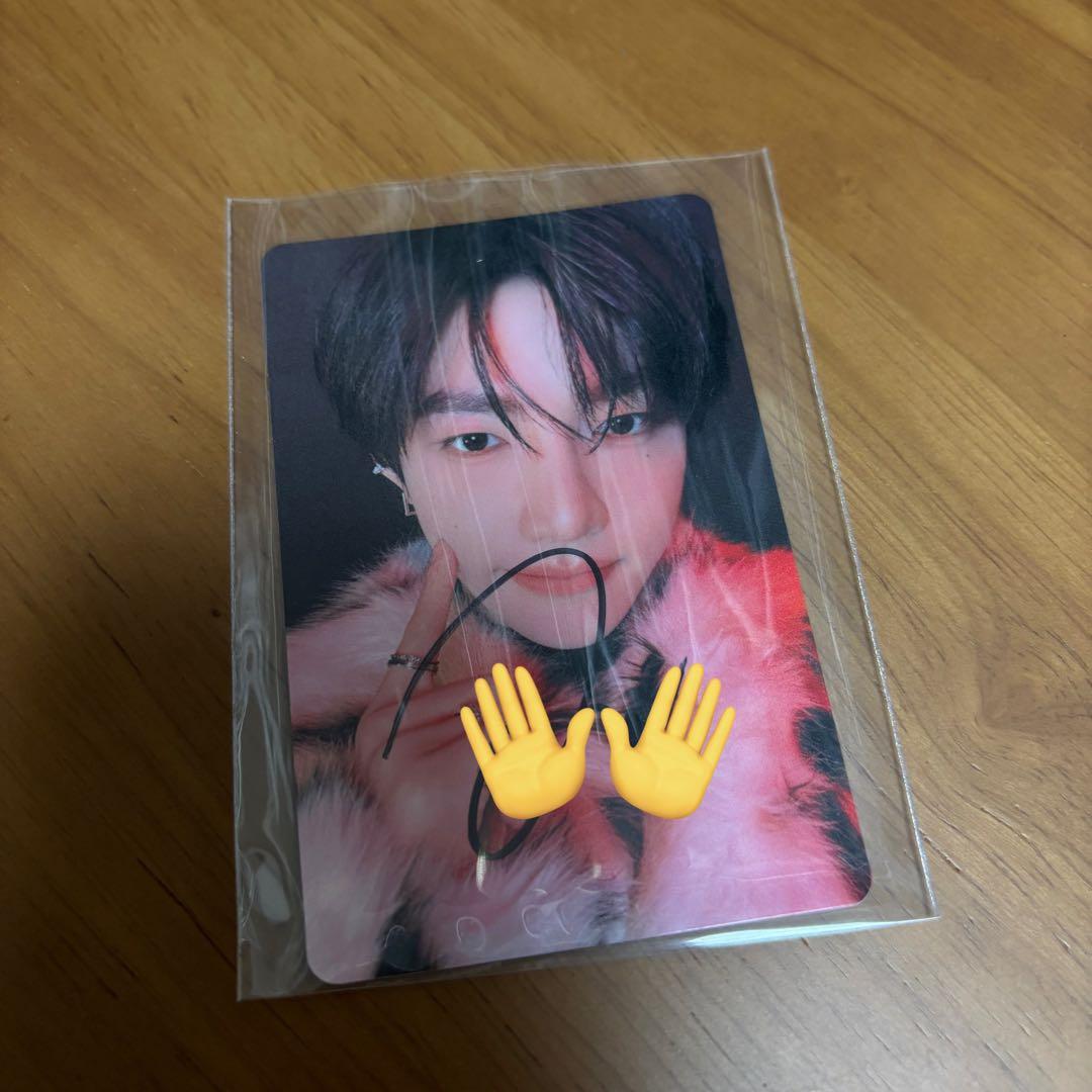 ZB1 ジャンハオ サイン入りトレカ F賞 BLUE PARADISE