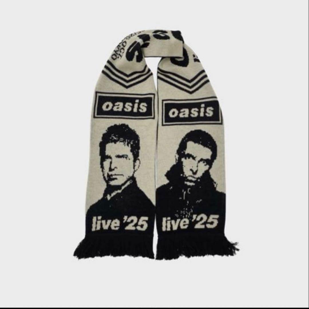 oasis フットボールスカーフ live '25