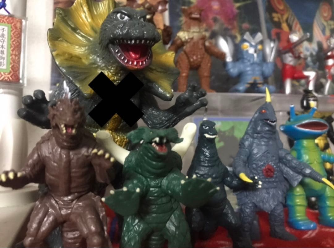 ブルマァク　カネゴン　ジラース　ソフビ　まとめ売り