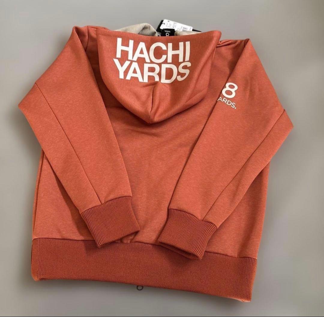 【タグ付】8YARDS ♪MOKU BIG HOODIE Mサイズ オレンジ