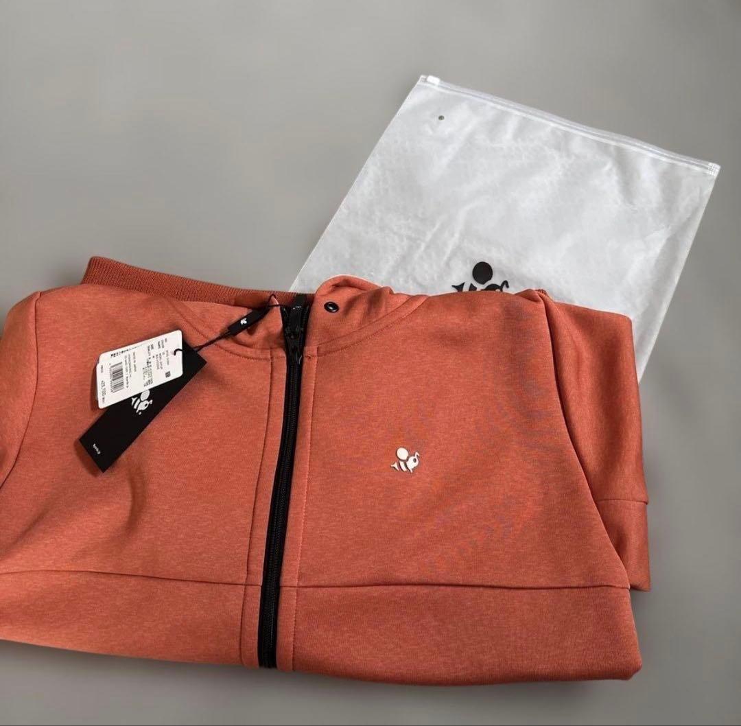 【タグ付】8YARDS ♪MOKU BIG HOODIE Mサイズ オレンジ