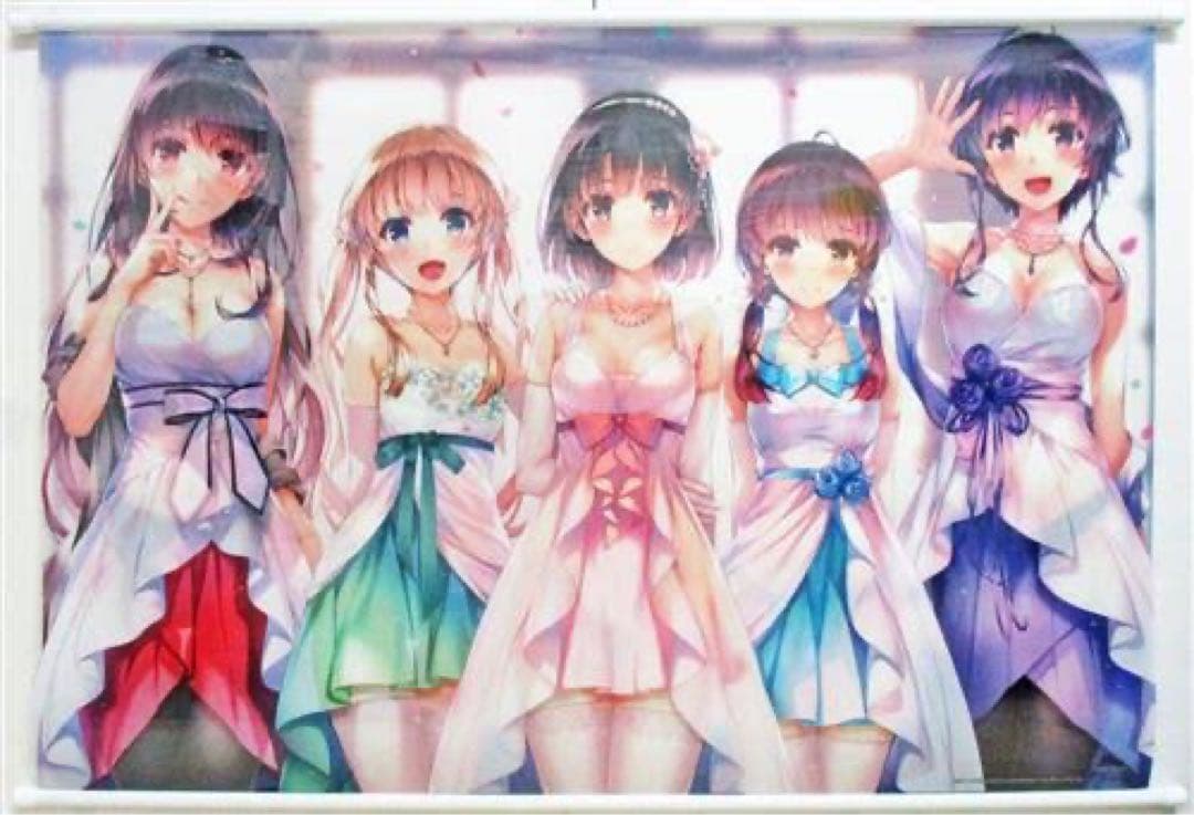 冴えない彼女の育て方♭ 下着 タペストリー - メルカリ