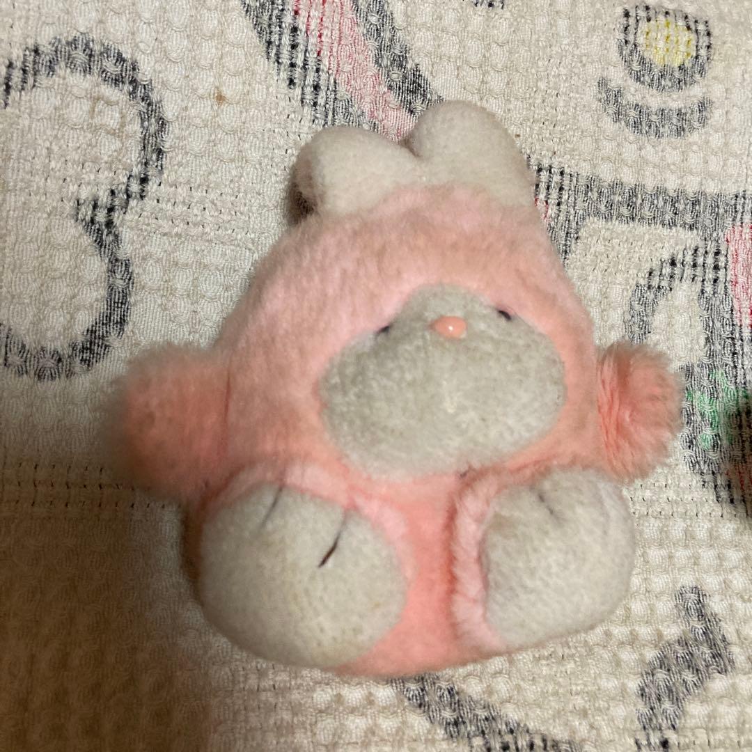 昭和レトロ　ヴィンテージ 学習研究社　学研　ウサギ＆ヒツジ　ぬいぐるみ　中古品