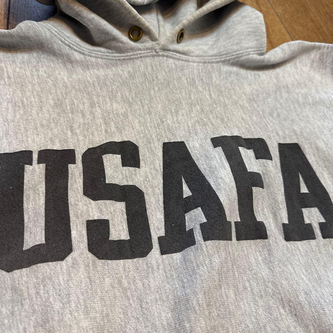 90s Champion \"USAFA\" リバースウィーブパーカー　SIZE L