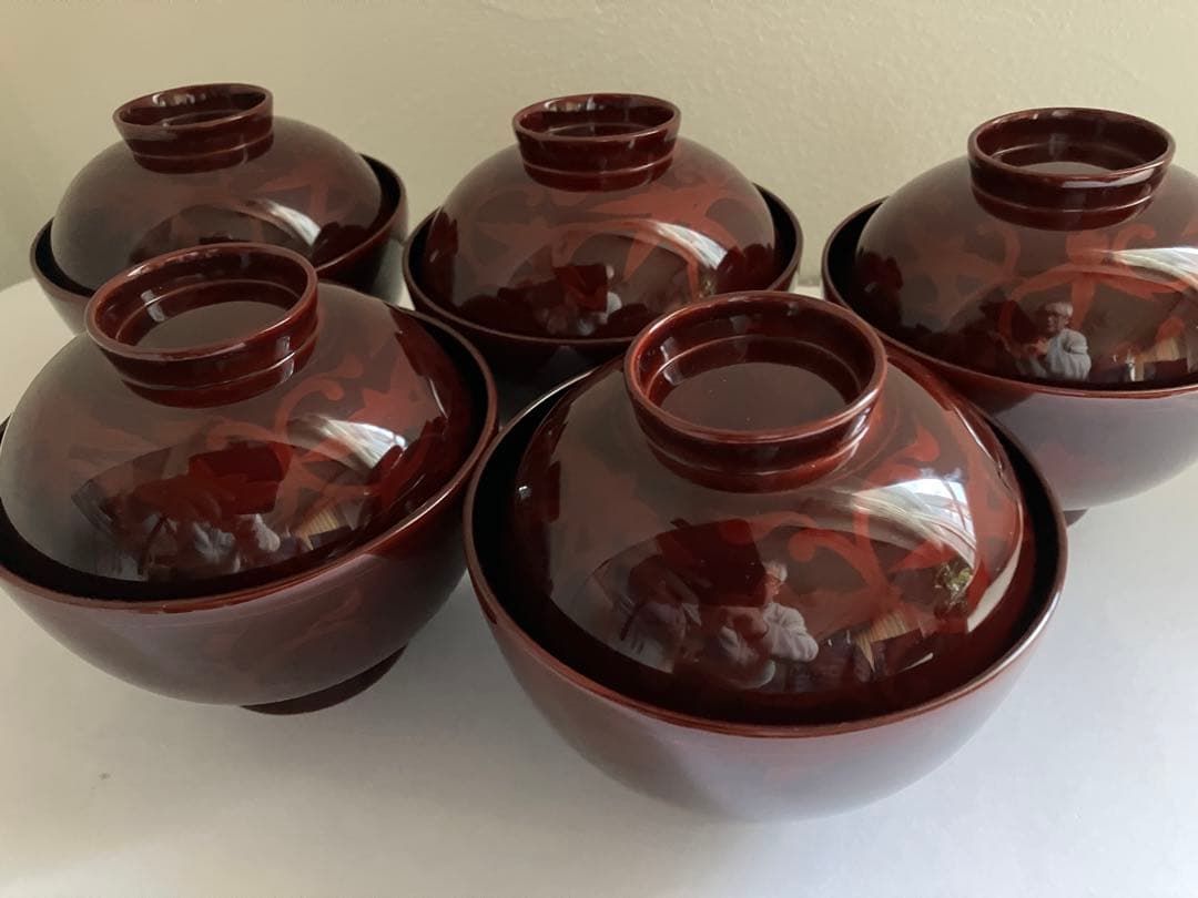 赤富士平棗』蒔絵新井宗賀作新井満平輪島塗加賀茶器表千家裏千家塗師茶道具