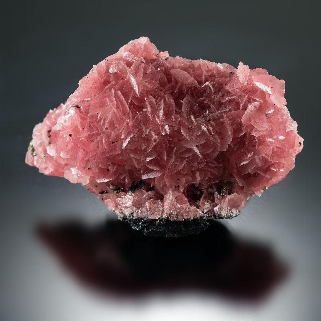 中国 ロードクロサイト 天然石 原石 鉱物標本 鉱石 菱マンガン鉱 水晶