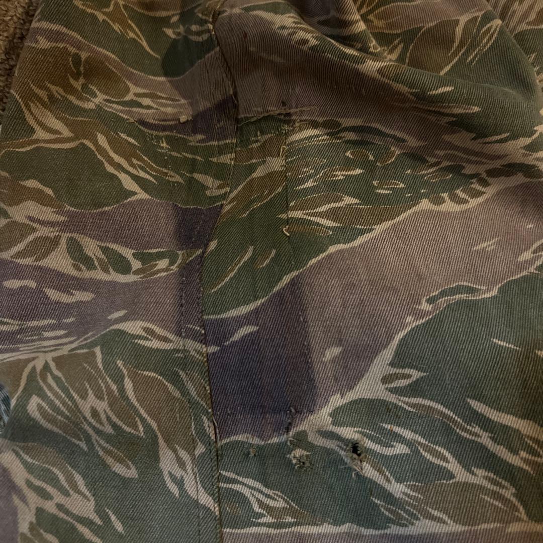 60S 鬼フェード 実物 タイガーストライプ タイガーカモ ベトナム戦