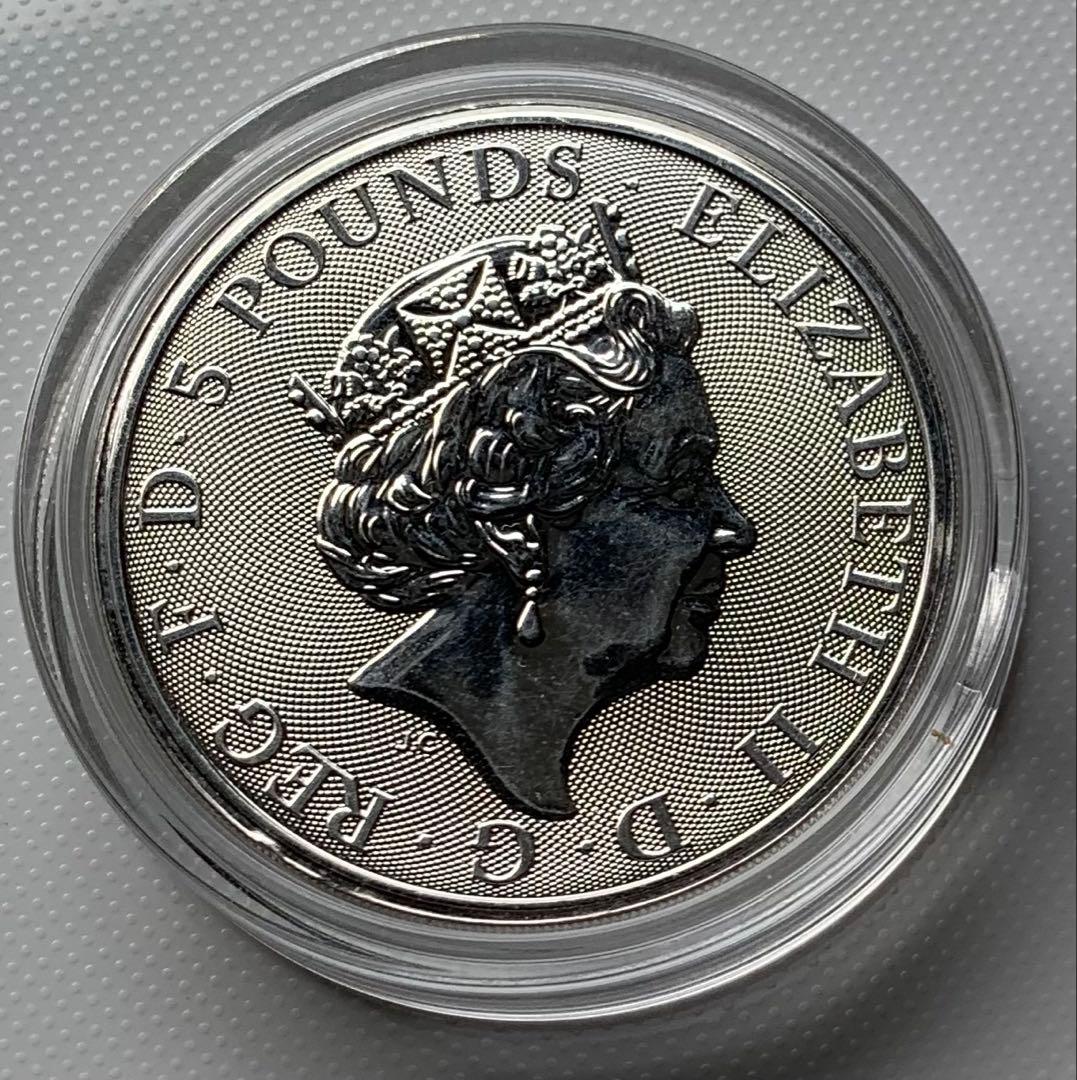 M*m様 Falcon of the Plantagenets 2oz 銀貨 2