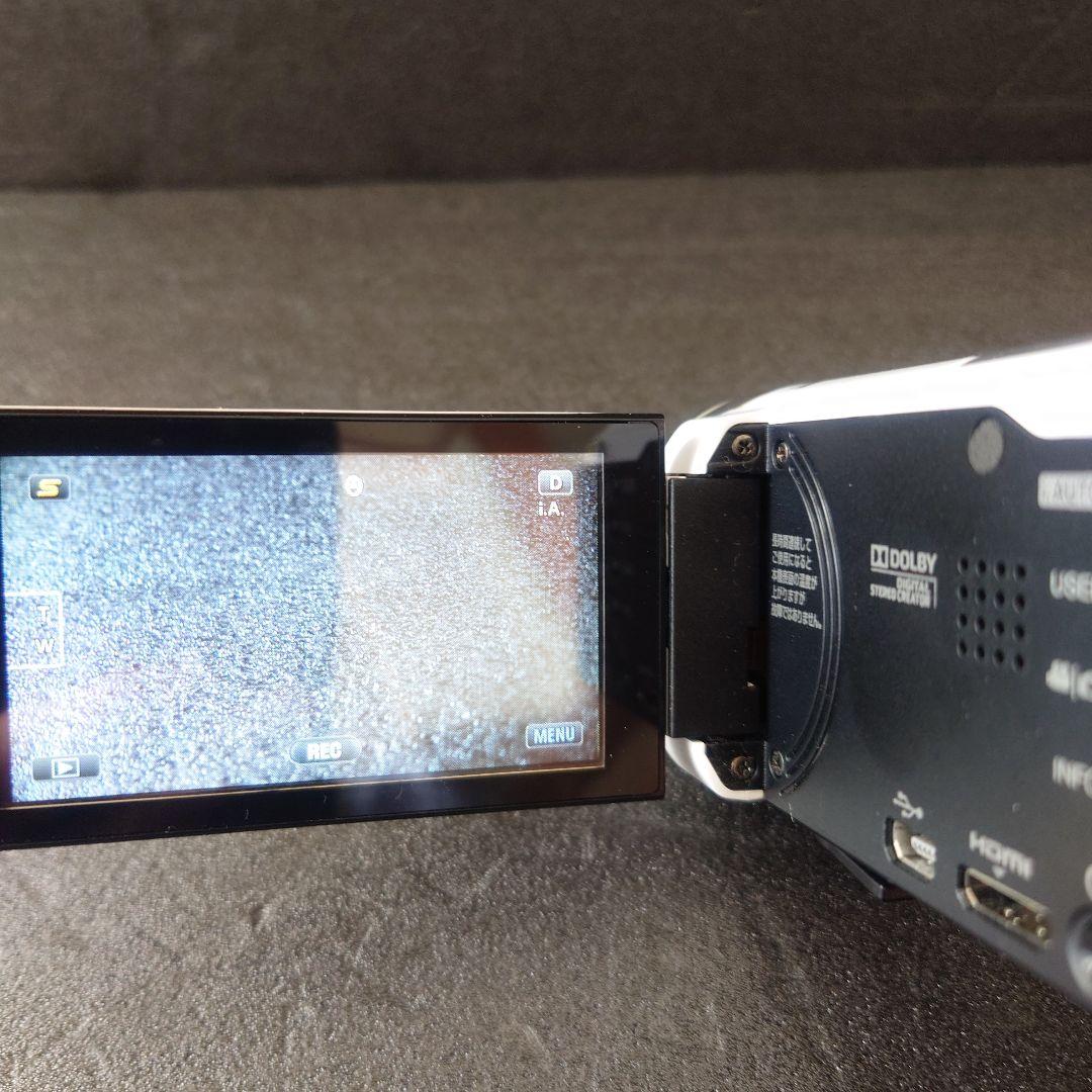 【動作確認済み❗】JVC　GZ-HM390　ビデオカメラ　ホワイト