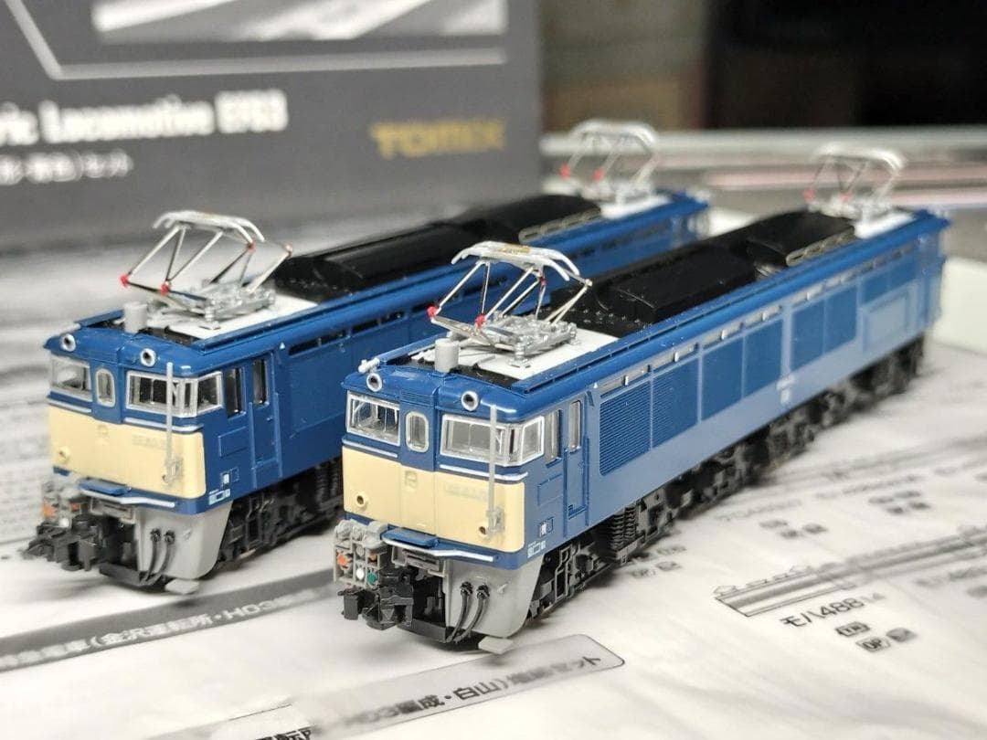 TOMIX 98594 98595 489系 白山＆92128 EF63 3次型
