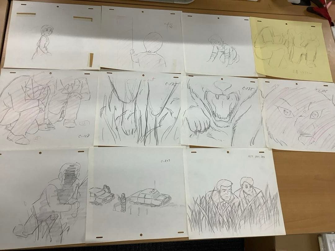 【超レア】エスパー魔美 動画原画200枚セット