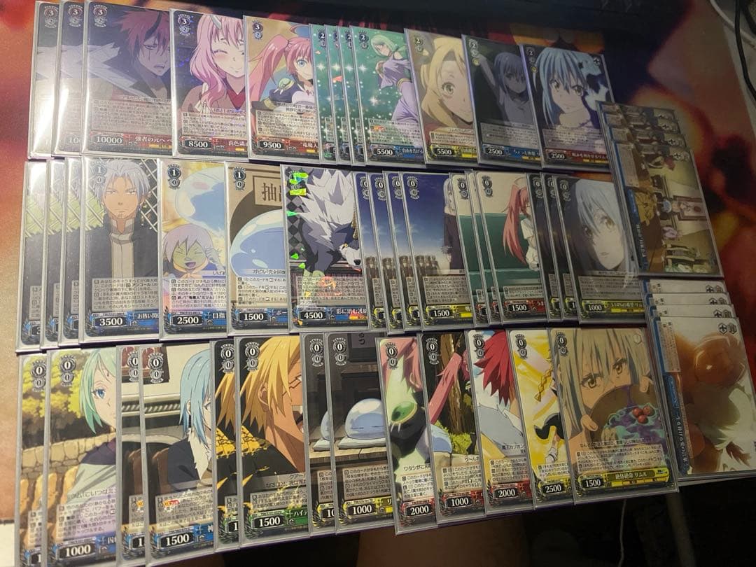 値下げ可能ヴァイス転生したらスライムだった件デッキ8門パーツ有り