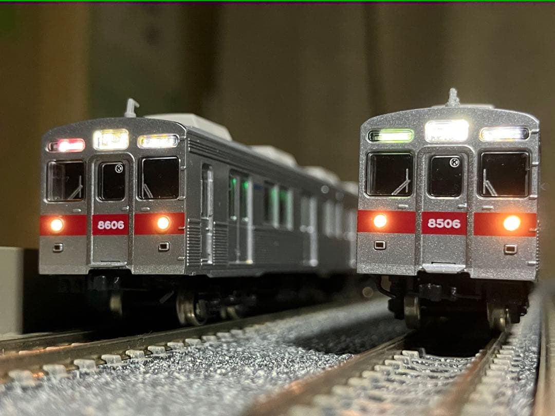 グリーンマックス 東急8500系8606編成 10両セット GM 東急電鉄8500系