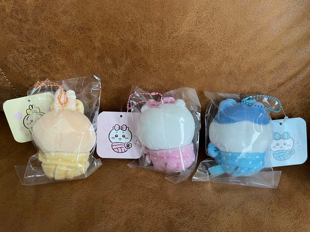 ちいかわ キュッ おくるみぷちミニマスコット ちいかわ ハチワレ うさぎ