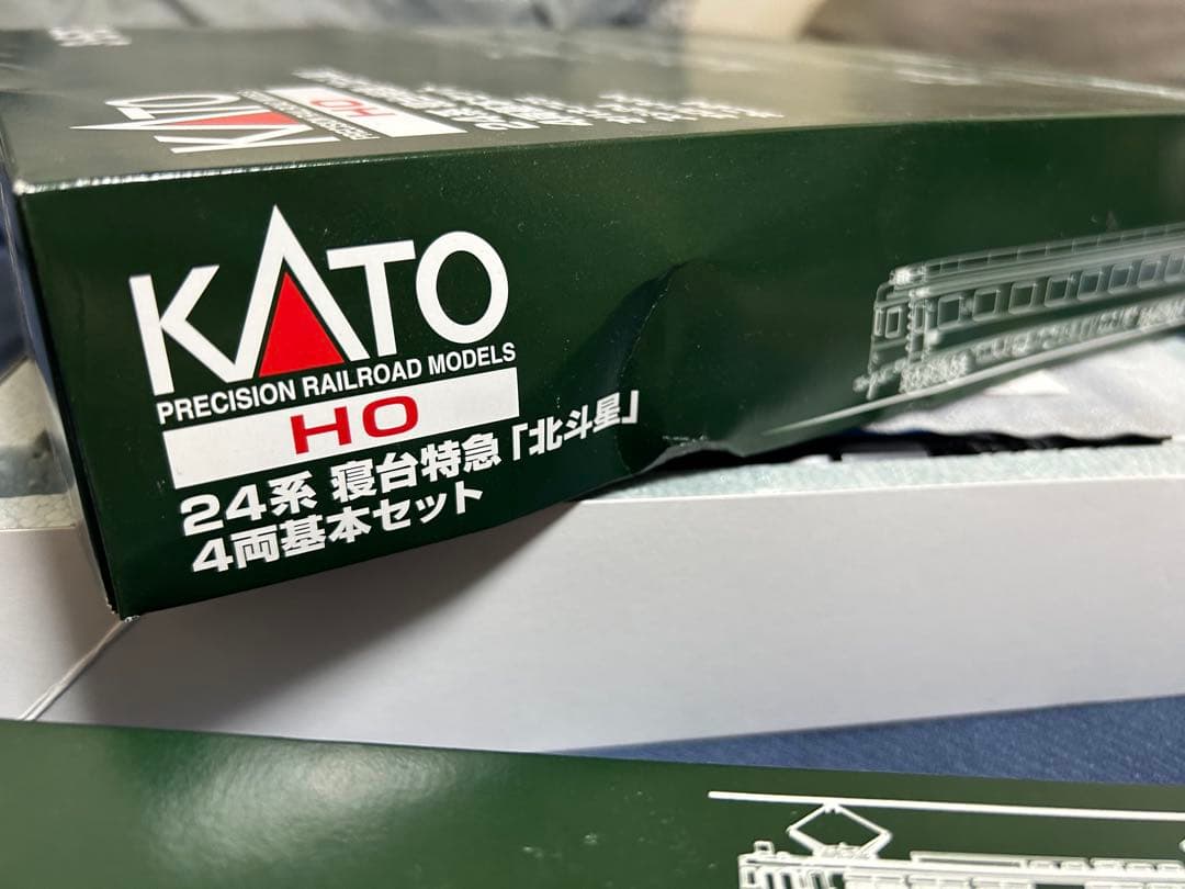 KATO (HO) 24系 寝台特急「北斗星」基本セット・オロハネ25 500
