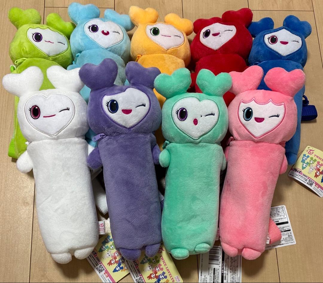 TWICE GIGO のびふにゃポーチ フルセット
