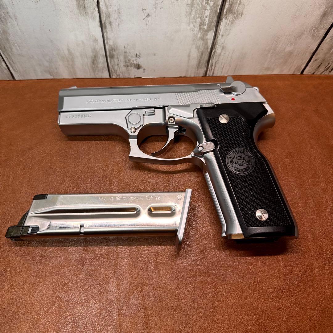 KSC　M8000 クーガーF　INOX ABS ステンレスシルバー　【絶盤品】