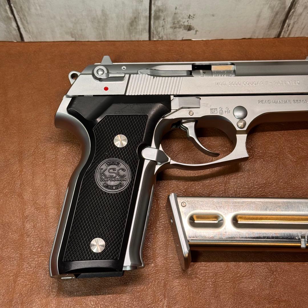 KSC　M8000 クーガーF　INOX ABS ステンレスシルバー　【絶盤品】