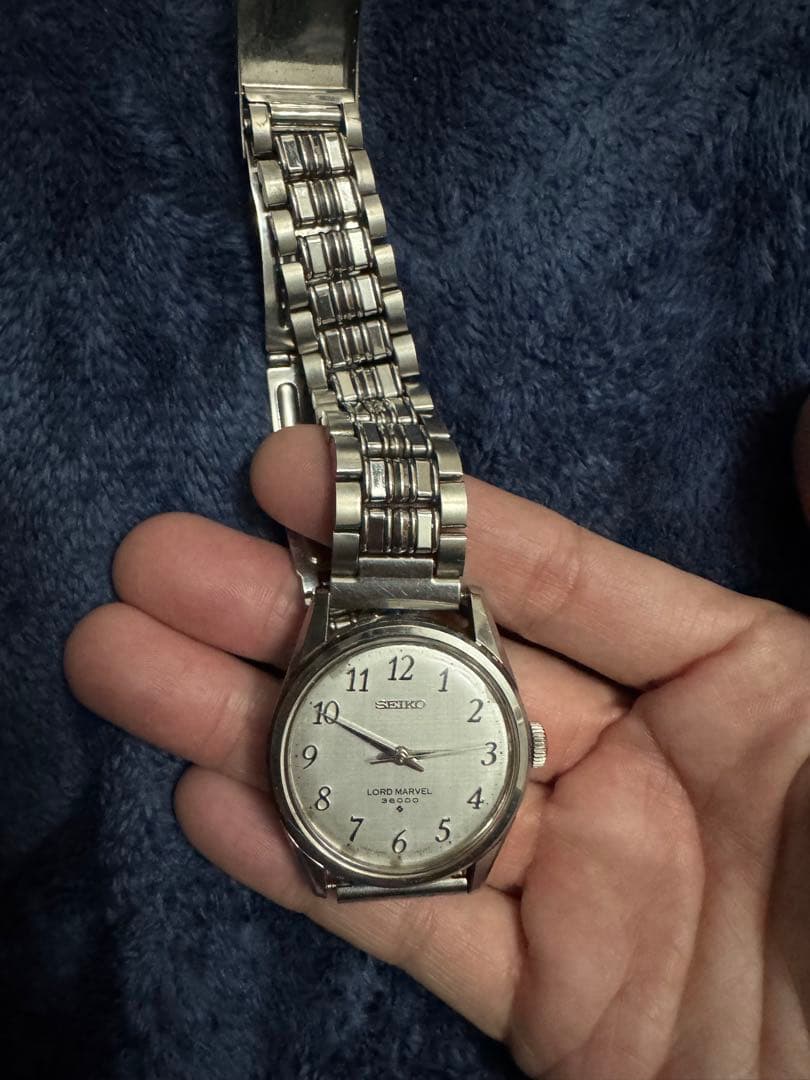 K*m様 SEIKO LORD MARVEL 手巻き時計　OH済み！